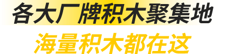 各大厂牌积木聚集地 海量积木都在这